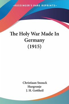 The Holy War Made In Germany (1915)