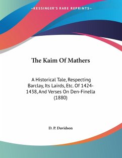 The Kaim Of Mathers - D. P. Davidson