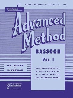 Rubank Advanced Method - Bassoon Vol. 1