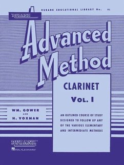 Rubank Advanced Method - Clarinet Vol. 1