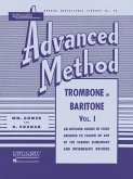 Rubank Advanced Method Trombone or Baritone Songbook Essential Studies for Scales, Arpeggios and Solos Brass Instrument Training Guide for Intermediate and Advanced Players Sheet Music