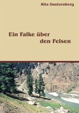Ein Falke über den Felsen
