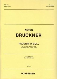 Requiem d-Moll, Klavierauszug - Bruckner, Anton