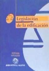 Cover Legislación de la edificación