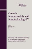 Ceramic Nanomaterials and Nanotechnology IV