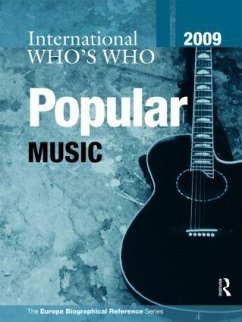 International Who's Who in Popular Music 2009 - Europa