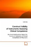 Construct Validity of Instruments Assessing Clinical Competence