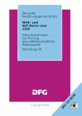 MAK- und BAT-Werte-Liste 2009, m. CD-ROM