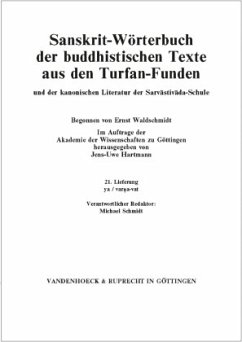 ya / varna-vat / Sanskrit-Wörterbuch der buddhistischen Texte aus den Turfan-Funden 21 - Hartmann, Jens-Uwe (Hrsg.)