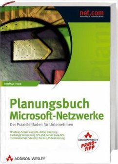 Planungsbuch Microsoft-Netzwerke, m. CD-ROM - Joos, Thomas