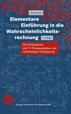 Elementare Einführung in die Wahrscheinlichkeitsrechnung - Bosch, Karl