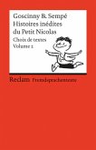 Histoires inédites du Petit Nicolas