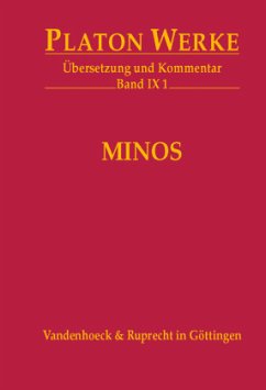 IX 1 Minos / Werke 9/1 - Platon;Platon