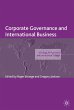 Corporate Governance and International... - Bild 1