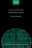 Lexical Plurals A Morphosemantic Approach