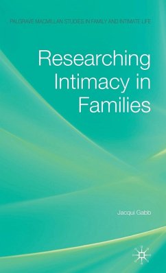 Cover Researching Intimacy in Families