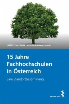 15 Jahre Fachhochschulen in Österreich