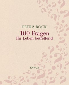 Cover 100 Fragen Ihr Leben betreffend
