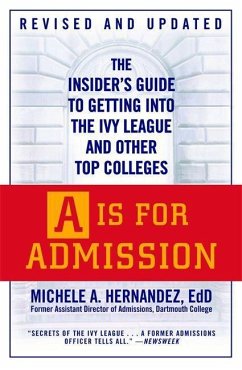 A is for Admission - Hernández, Michele A