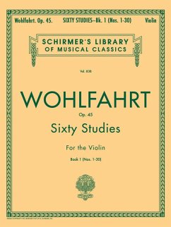 Wohlfahrt - 60 Studies, Op. 45 - Book 1