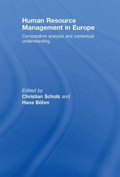 Human Resource Management in Europe - Böhm, Hans / Scholz, Christian (eds.)