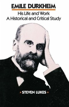 Emile Durkheim - Lukes, Steven