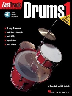 Fasttrack Drums Method - Book 1 Book/Online Audio - Neely, Blake; Mattingly, Rick