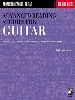 Cover Advanced Reading Studies for Guitar