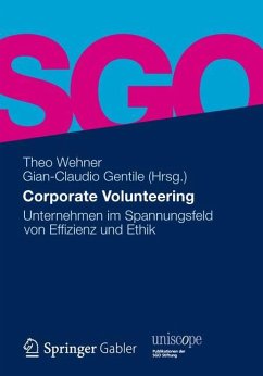 Corporate Volunteering - Wehner, Theo / Gentile, Gian-Claudio (Hrsg.)