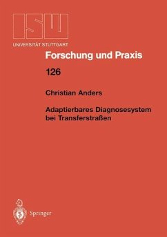 Adaptierbares Diagnosesystem bei Transferstraßen - Anders, Christian