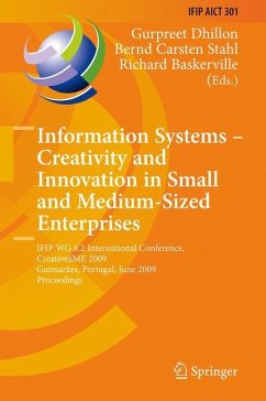 Information Systems -- Creativity and Innovation in Small and Medium-Sized Enterprises