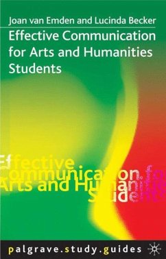 Cover Effective Communication for Arts and Humanities Students