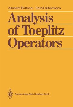 Analysis of Toeplitz Operators.