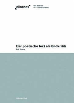 Der poetische Text als Bildkritik - Simon, Ralf;Boehm, Gottfried