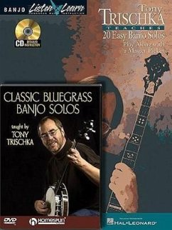 Tony Trischka - Banjo Bundle Pack: Tony Trischka Teaches 20 Easy Banjo Solos (Book/CD Pack) with Classic Bluegrass Banjo Solos (DVD) - Trischka, Tony