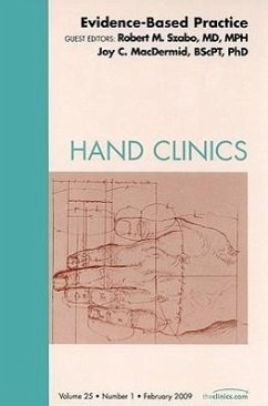 Cover Evidence-Based Practice, an Issue of Hand Clinics