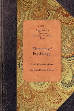 Elements of Psychology - Friedrich Eduard Bebeke