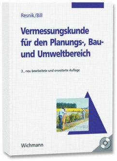 Cover Vermessungskunde für den Planungs-, Bau- und Umweltbereich, m. CD-ROM