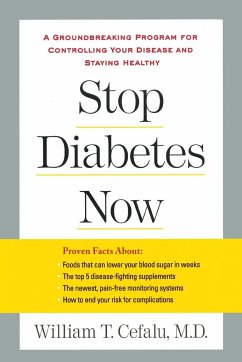 Stop Diabetes Now - Cefalu, William T.; Sonberg, Lynn