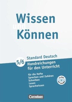 Wissen und Können - Standard Deutsch 5/6 - Hoppe, Almut (Hrsg.)
