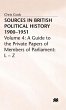 Sources in British Political History... - Bild 1