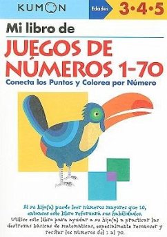 Kumon Mi Libro de Juegos de Numeros 1-70