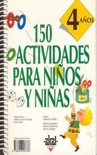 150 actividades para niños de 4 años. Libro de actividades - Vialles, Catherine