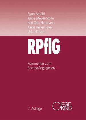 Rechtspflegergesetz (RPflG), Kommentar