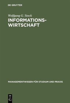 Cover Informationswirtschaft