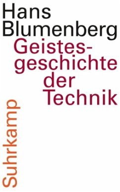 Geistesgeschichte der Technik, m. Audio-CD - Blumenberg, Hans