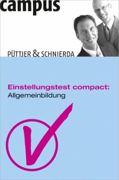 Einstellungstest compact: Allgemeinbildung - Püttjer, Christian;Schnierda, Uwe