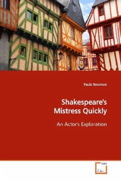 Shakespeare's Mistress Quickly - Rossman, Paula