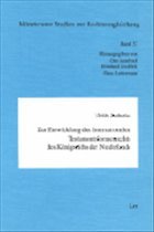 Cover Zur Entwicklung des internationalen Testamentsformenrechts des Königreichs der Niederlande