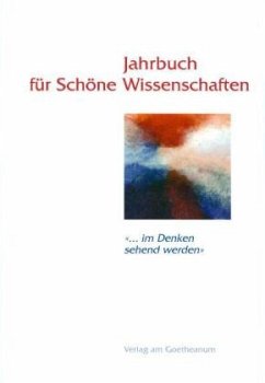 Jahrbuch für Schöne Wissenschaften
